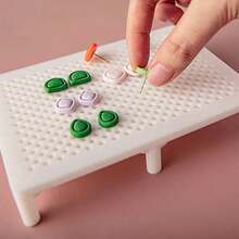 1pc Polymer Clay Earring Drying Rack, UV Lamp Curing Stand For Handmade Clay Earring Studs, Crafting Accessory Tool - Fixed Bracket - View 7