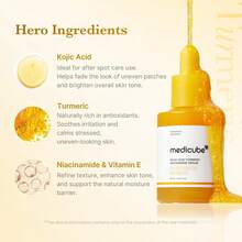 Medicube Kojic Acid Turmeric Niacinamide Serum 30ml - Hyaluronic Acid - View 4
