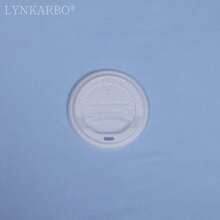 50pcs/Pack Polylactic Acid (PLA) Milk Tea Cup Lids, Compostable, Heat-Resistant, Coffee Cup Lids For Takeout, Good Sealability - Direct Drinking Cover - View 10