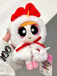 The Powerpuff Girls Holiday Character Keychain Bag Charm Pendant, Reindeer Snowman Penguin Costume Design Options, Cartoon Winter Cosplay Outfit with Detailed Expression and Decorative Elements, Soft-Touch Fabric Surfaces with Fine Stitching and Qualityefarsman, 1pight Hanging as Character Collectible for Daily Styling Display Decoration and Desk Accent, Eye-Catching Seasonal Cartoon Accessory for Character Fans and Art Figure Collectors, Ideal Christmas Holiday Birthday Gift Choice for Friends Couples and Special Celration Moments - 彩色 - 查看 9