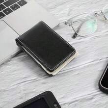 Cobee Slim Magnetic Money Clip Black Magnetic Money Clip Pocket Cash Wallet For Card Men Leather Minimalist Business Card Holder - Black - 查看 6
