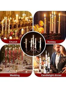 1 pieza Apagavelas automático, accesorio para extinguir la llama de la vela - A - Ver 5