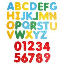 Educational Early Learning Alphabet & Number Lacing Wooden Toy - Multicolor - View 4