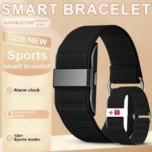 LIGE Fashionable New Smart Bracelet, Screen-Less Design, Waterproof, Multiple Exercise Modes, Exercise Tracking Records, Sleep Monitoring - View 2