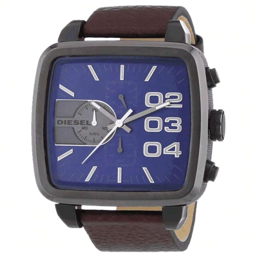 Diesel Only The Brave DZ4302 Chronograph Quartz Analog Men's Watch New Battery - 均碼 - 查看 1