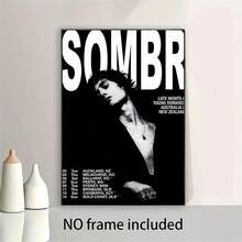 1pc Vintage Music Theme Canvas Wall Art Decor, Nostalgic Yet Charming, Suitable For Cozy Bedroom Or Living Room Decoration - 1 - View 2