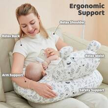新款哺乳枕、母乳喂养枕、孕妇枕、婴儿枕、学坐枕、多功能枕，带可拆卸枕套。 - 耳款 - 查看 19
