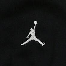 Jordan Women's AS W J BRK FLC PO GFX VR Knit Sweatshirt Sweatshirt IO9540-010 - Black - View 4