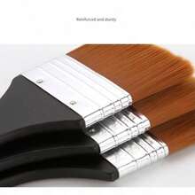 Nylon Bristle Brush, Painting Brush, Oil Paint Brush, Wooden Handle Brush, Art Brush,Watercolor Brushes Painting Brush Nylon Hair Brushes For All Purpose Oil Watercolor Painting Artist Professional Kits ,Chip Paint Brushes,Paint Brushes,Paint Brush,Paint,Paint Brushes For Acrylic Painting,Watercolor Brushes,Acrylic Paint Brushes,Suitable For Arts, Crafts, Painting, Dyeing, Varnishing, Glue Applications, Wooden Handles, Indoor/Outdoor Applications, Home Repair And Maintenance. - Single Piece - View 8