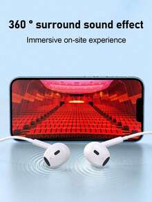 Lightning Connector Wired Earphones, Wired Earbuds Compatible With IPhone, Built-In Remote Control For Music, Call And Volume, Suitable For IPhone 14/13/12/11/XR/XS/X/8/7/SE/Pro/Pro Max - View 6