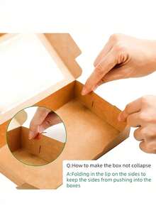 20/10 Pcs Rectangular Paper Gift Boxes With Display Window, Suitable For Weddings, Birthdays, Graduations, Festivals, Easter, New Year, Valentine's Day, Mother's Day And Other Occasions - Multicolor - View 11