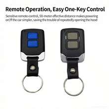 433MHz 克隆车库遥控器复制码手持式开门器电动门遥控器双按钮命令发射器 - 查看 7