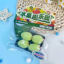 Taba Squishy - Silicone Stress Relief - Slow Rebound DIY Food Toy [Grape Squeeze] - Squeeze Toy - Birthday Gift - Holiday Gift - Multicolor - View 11