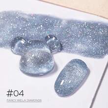 MIANEL 12ml 春季闪亮水钻亮片指甲油 2026 新款亮透明指甲油，适合春冬季美甲，专业美甲沙龙使用，UV凝胶美甲，红白美甲，情人节美甲 - 彩色 - 查看 17