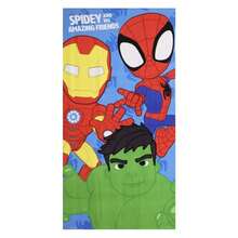 New Import SPIDERMAN Kids Bath Towels - Multicolor - View 1