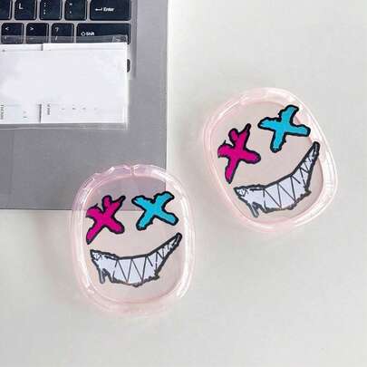 恐怖小丑耳机保护套，兼容苹果无线耳机，防刮防摔。