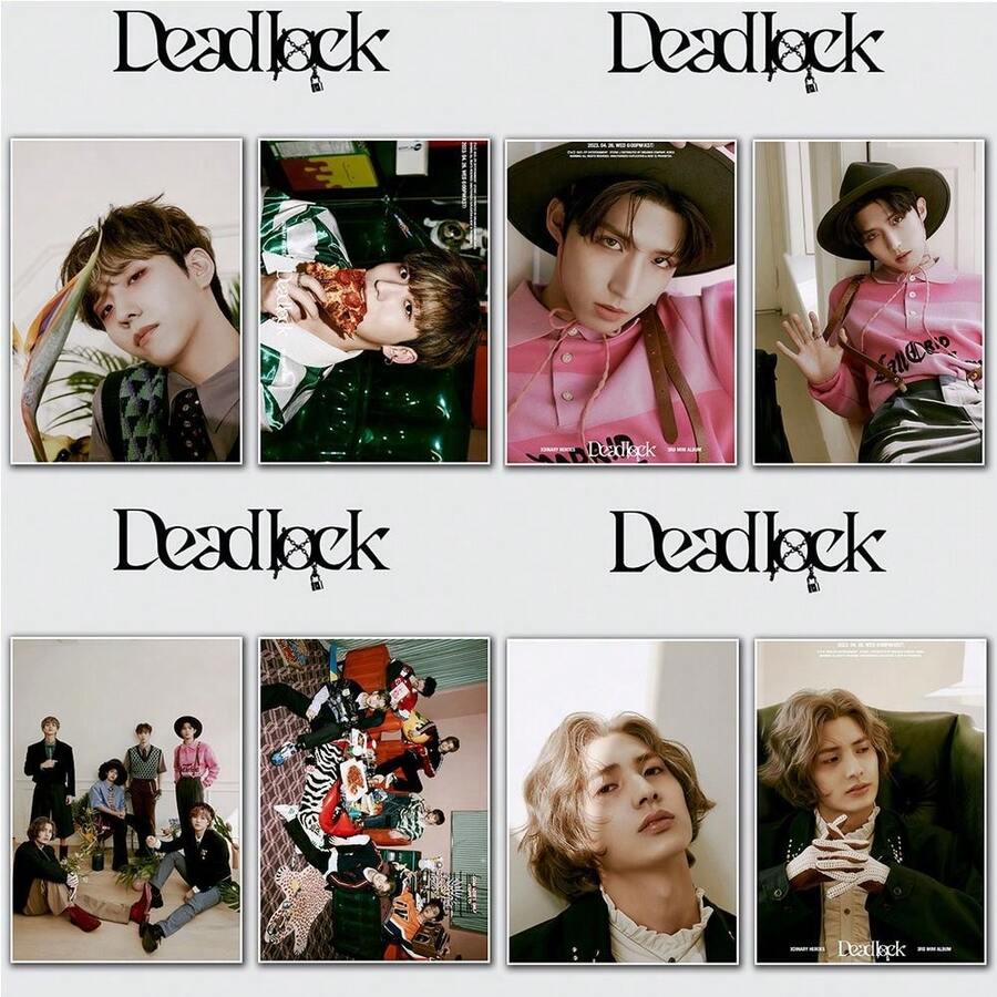 Xdinary Heroes New Album "Deadlock" Photobook, Poster, Photo Wall Sticker Merchandise - Multicolor - View 1