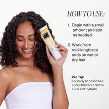 IGK MISTRESS Hydrating Hair Balm| Lightweight + Frizz Control + Shine| Vegan + Cruelty Free| - 1,7 fl oz (Gói 1) - Xem 11