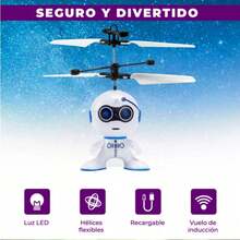 Juguete Dron Volador Infantil Helicóptero Con Sensor Prox - A - Ver 5