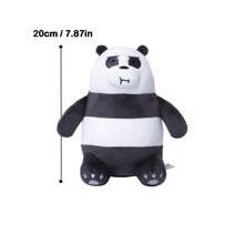 WE BARE BEAR Muñeca de peluche de oso desnudo clásico, muñeco de peluche suave y lindo, decoración del hogar, regalo de cumpleaños, fiesta sorpresa, Halloween, decoración de carnaval - Multicolor - Ver 10