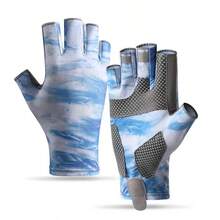 1 Pair Premium Fishing Gloves - For Men And Women, Durable Sailing, Kayaking, Rowing, Open Finger Design, Ideal Choice For Outdoor Water Sports Enthusiasts - A - View 11