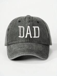 1/2pcs Embroidered "Dad/Mom" Classic Washed Baseball Cap, Suitable For Couples, Women Sun Hat, Trucker Hat, For Beach, Fishing, Party, Golf, Country, Birthday, Retro, Y2K Style, Gift For Friends,Holiday,Travel - Baseball Cap - View 7