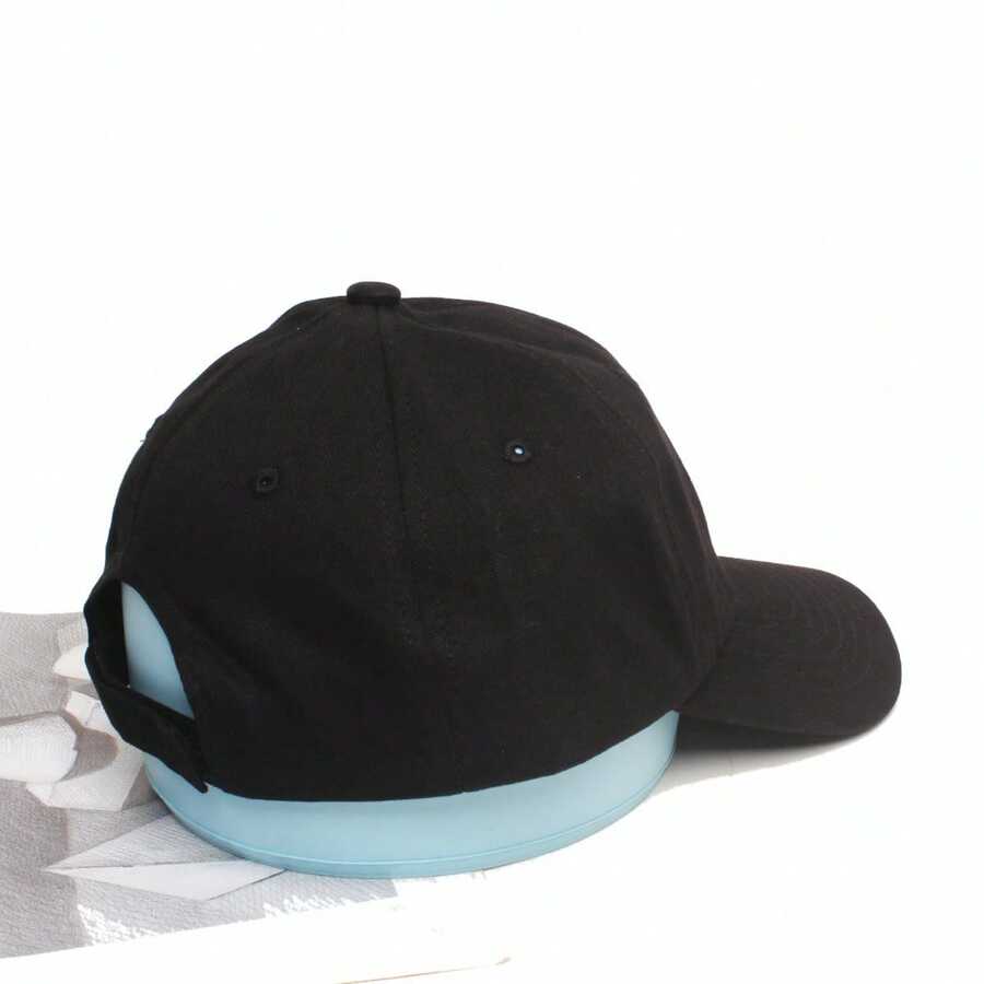 Unisex Fashion Baseball Cap, Trucker Hat, Bucket Hat - Black - View 1