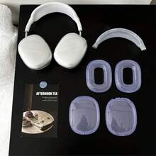 Transparent Basic Headphone Case Protective Cover Compatible With Apple Wireless Earphone Case, Scratch-Resistant And Anti-Drop - Multicolor - View 3