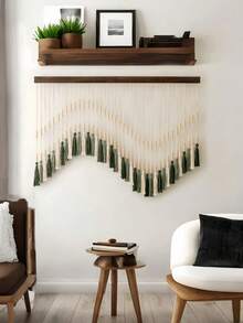 Thảm dệt thủ công, trang trí nhà theo phong cách Bohemian, thiết kế Bắc Âu, mang đến sự sống động và màu sắc cho căn phòng. Thích hợp cho trang trí trong nhà, sân vườn, đám cưới. - Nhiều màu - Xem 3