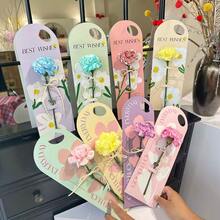 Unique Flower Box, Handmade Flower Card, DIY Flower Box, Wholesale Flower Box For Florists, Valentine's Day Flower Packaging Card, Daily Life Small Surprise, Perfect Gift Packaging For Mom And Girlfriend - Multicolor - View 3