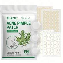 144片超薄0.01厘米遮瑕贴，隐形遮盖身体瑕疵和胎记，适合所有肤色 - 綠色 - 查看 8