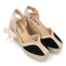 shoes&blues.es Femmes Compensées et Flatform - Noir - Voir 6