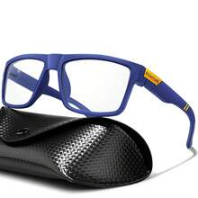 一副时尚变色太阳镜，UV400防护，适合跑步、骑行、钓鱼、露营、徒步旅行等户外活动，男女通用，附赠眼镜盒 - 彩色 - 查看 18