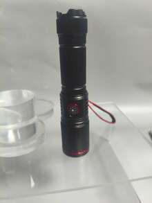 New Outdoor Tactical Flashlight, Telescopic Zoom, Rechargeable, Bright Beam, Long Range, Aluminum Alloy - Flashlight - View 9