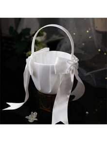 Flower Girl Baskets Set- Cute Cherish Wedding Flower Baskets - Multicolor - View 7