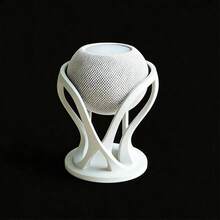 1pc Black Speaker Stand, Heavy-Duty Loudspeaker Base, Sturdy Black Base, Suitable For Bookshelf Speakers, Stable And Durable - White - View 6