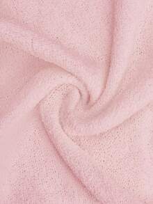 Yueweinini Sexy Elegant V-Neck Lace Trim Pink Camisole Bra Lace-Up Backless Hollow Out Waist Top, Suitable For Halloween, Club, Music Festival, Wedding, Vacation, Daily Wear - Pink - View 5