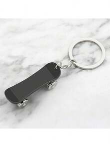 Interesting Keychains, Mini-SkateBoard Key Chain Cute Car Keychain For Women Men Key Fob Pendant - Multicolor - View 6