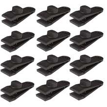 6/12-Pack Heavy-Duty Tarp Clips - Strong Locking Grip Clamps With Thumb Screws, Designed For Securing Tarps And Awnings. Suitable For Camping Tarps, Sunshades, RV Awnings, Car Covers, Pool Covers, Boat Covers, And More. - A - View 13