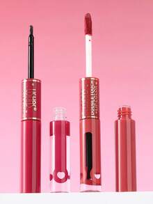 USHAS 二合一哑光亮泽唇釉，打造丰盈水润双唇，持久显色，适合日常通勤和约会。 - #02 - 查看 5