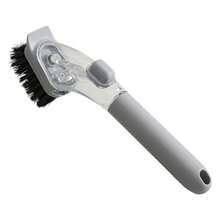 Press To Dispense Refillable Liquid Cleaning Brush Automatic Liquid Dishwashing Brush Dish Washing Scrubber With Soap Dispenser - Multicolor - View 12