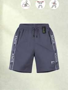 Plus Size Shorts - Dark Grey - View 1