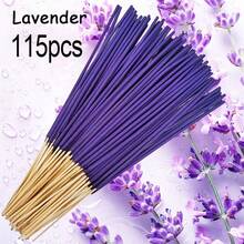 29/115/200支薰衣草香薰棒 - 竹制香薰棒，持久留香，适合瑜伽、冥想、家居及办公室香氛，完美的节日礼品套装 - 薰衣草 - 查看 7