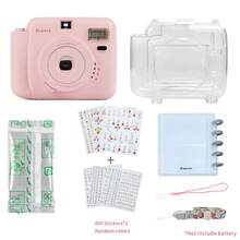 Popoto Instant Camera For Mini 11/12 Films With 10 Instant Mini Films Instant Print Outdoor Portable Automatic Exposure Easy Use Birthday Gifts Suitable For Beginners Camera Mini Camera Camera , The Perfect Summer Gift For Mom-Capture Photos With The Waves, Beach Fun, And Party Moments. It's The Top Choice For Mother's Day, Summer Vacations, And Parties.(Not Include Battery) - View 12
