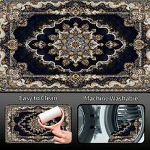 1 pieza Alfombra de maletero de estilo bohemio - Material de poliéster duradero, diseño impreso exquisito con intrincados patrones florales, adecuado para conductores diarios, camiones, sedanes, SUV, regalo de Navidad, uso en exteriores, alfombra de maletero | Estilo bohemio | Poliéster duradero - alfombrilla del maletero - Ver 5