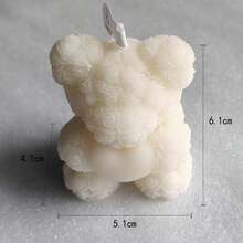 1 pièce Bougie parfumée à l'ours en peluche rose, emballée individuellement, design romantique rose avec forme d'ours mignon, décorative et parfumée, cadeau parfait pour la Saint-Valentin, l'anniversaire, Noël pour les femmes, les filles, les couples et les passionnés de décoration d'intérieur - Multi-parfums - Voir 17