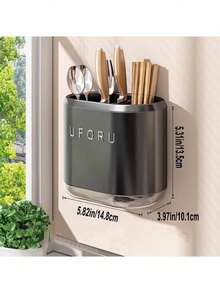 Plastikowy organizer na sztućce, stojak na sztućce, tacka na widelce, noże, łyżki - Wielokolorowe - Zobacz 13