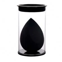 Black Makeup Sponge Egg, Black Water Drop Shaped Stamp Makeup Sponge Puff - Makeup Sponge Puff - View 10