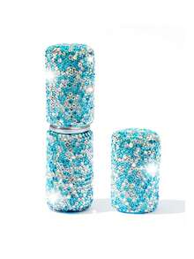 6个可填充钻石形迷你便携香水喷雾瓶，10毫升个人香氛旅行喷雾器 - 彩色 - 查看 9