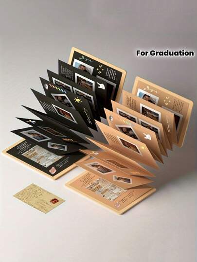 Creative Accordion Fold DIY Photo Album, Meaningful DIY Photo Album Gift, Suitable For Wedding Guest Book, Anniversary, Family DIY Album - Applicable For Handmade Paper DIY, Birthday Gift, Graduation Gift, Family Collection And Memorial Gift, Holiday Love Declaration Memorial DIY Album